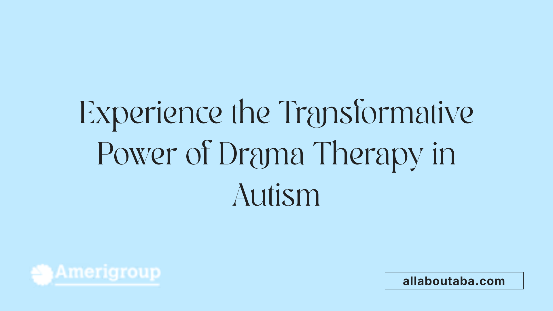 Experience the Transformative Power of Drama Therapy in Autism