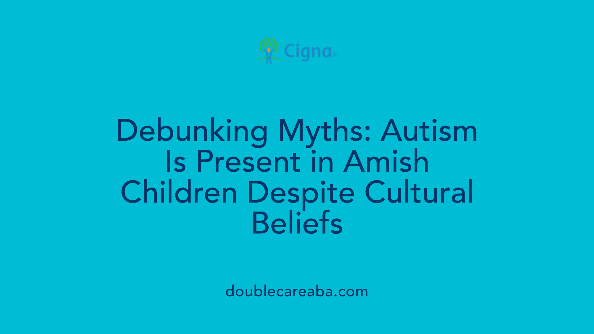 Debunking Myths: Autism Is Present in Amish Children Despite Cultural Beliefs