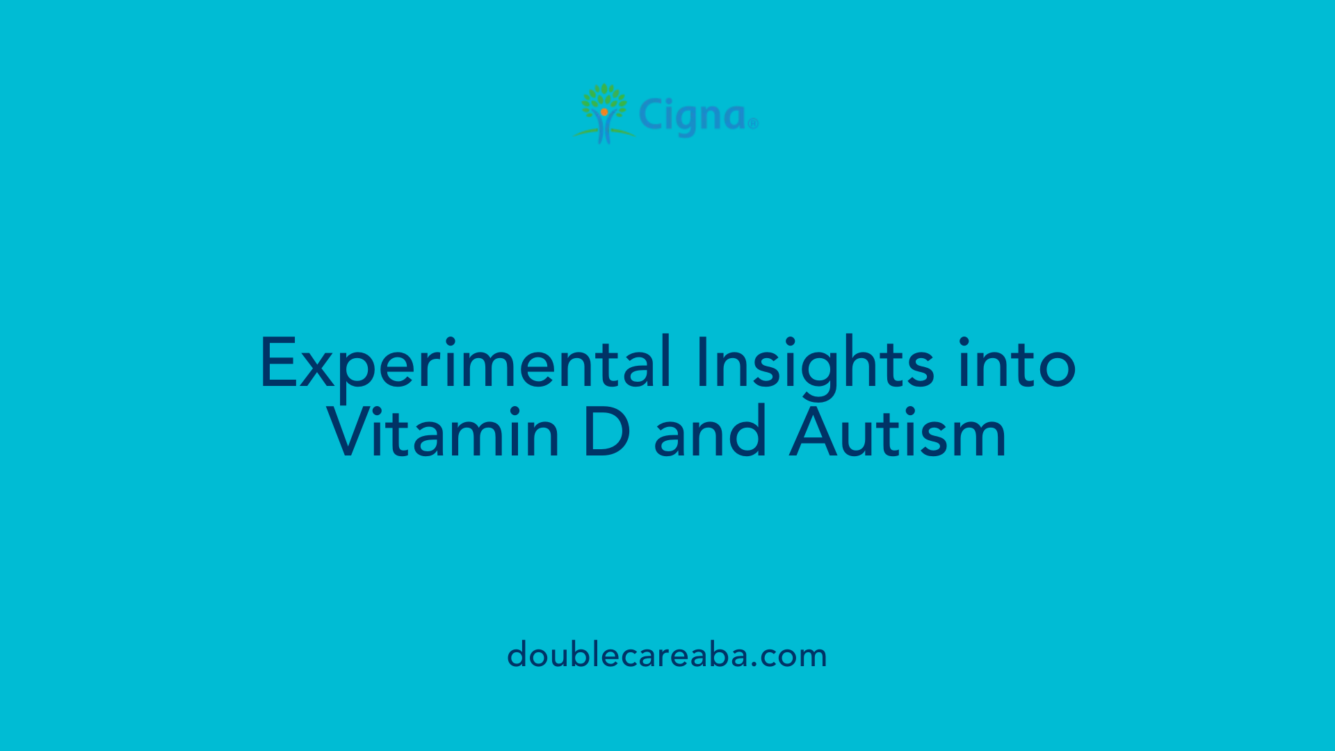 Experimental Insights into Vitamin D and Autism