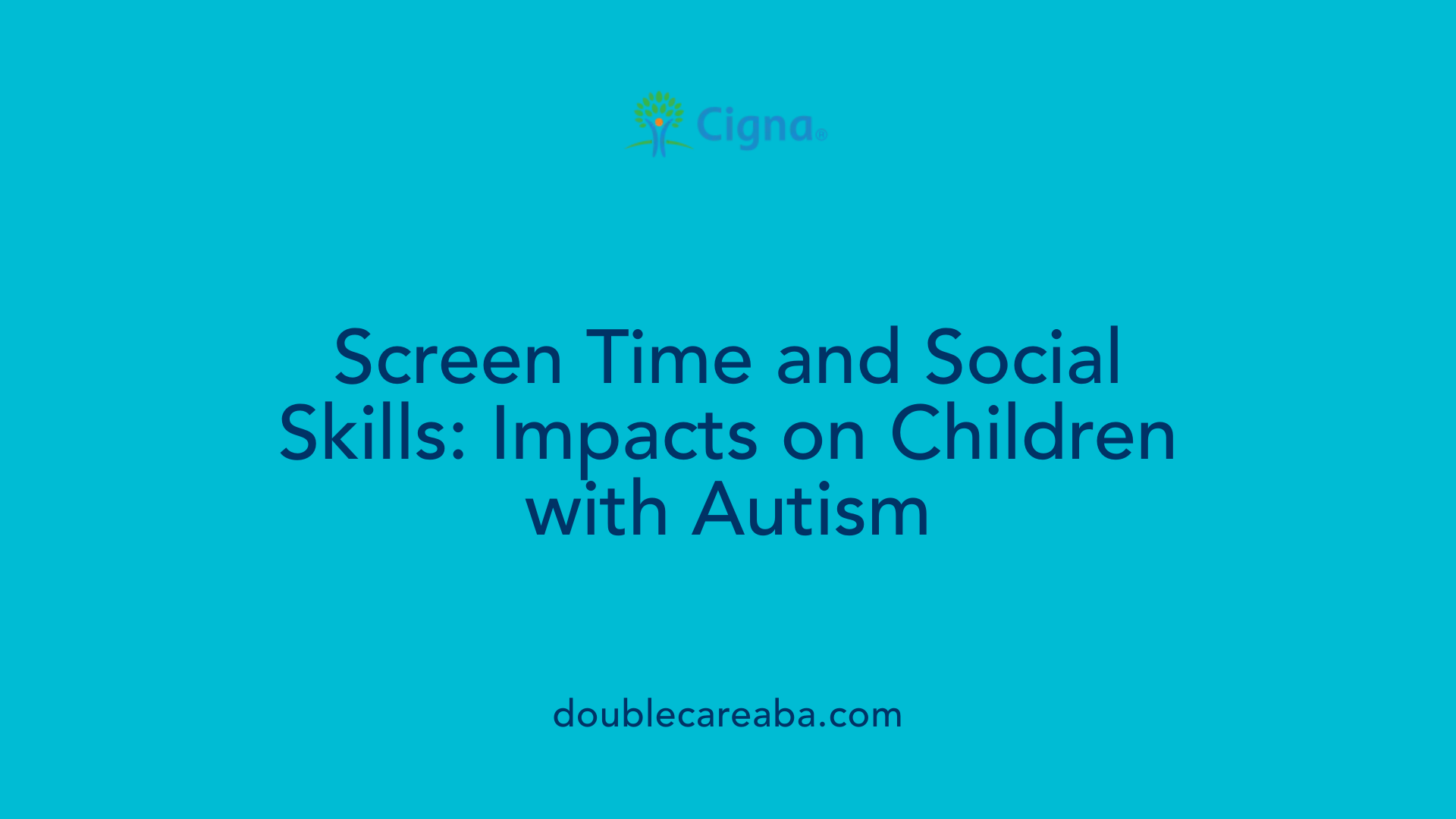 Screen Time and Social Skills: Impacts on Children with Autism