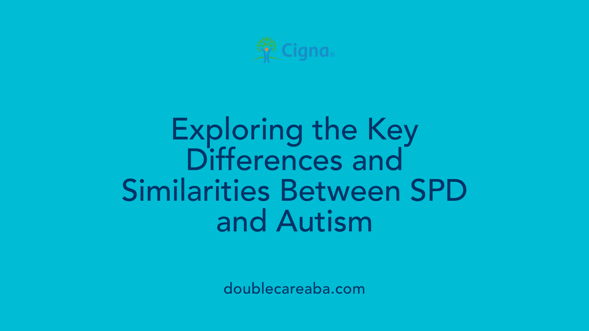 Exploring the Key Differences and Similarities Between SPD and Autism