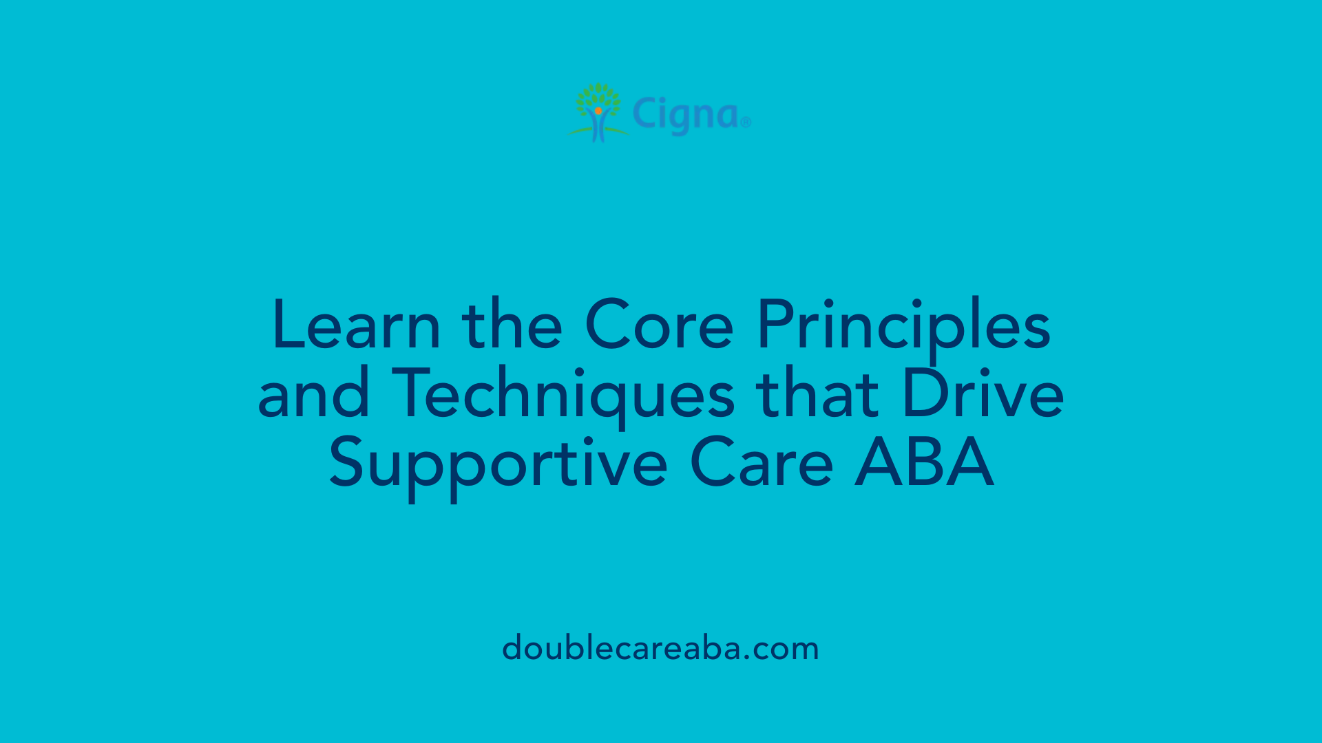 Learn the Core Principles and Techniques that Drive Supportive Care ABA