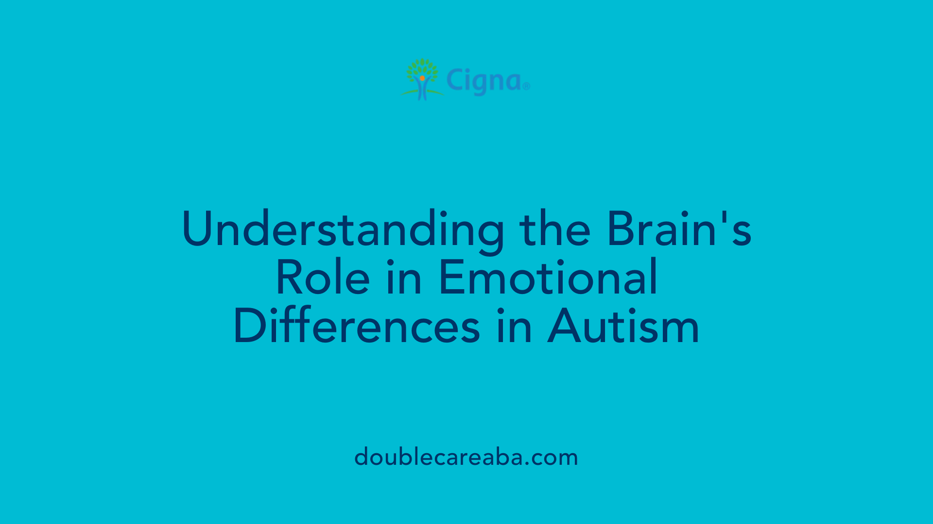 Understanding the Brain's Role in Emotional Differences in Autism