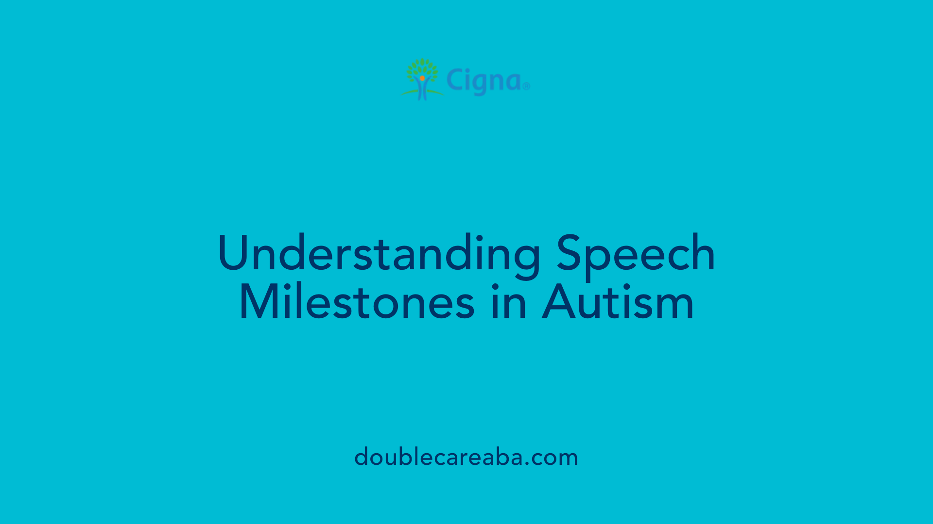 Understanding Speech Milestones in Autism
