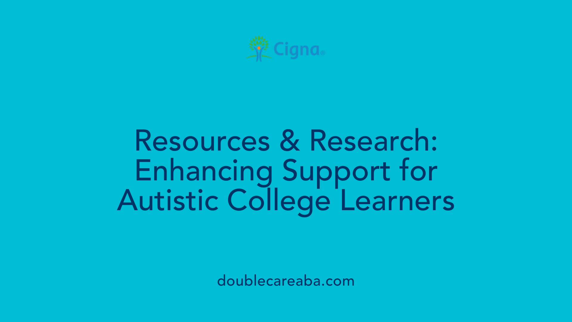 Resources &amp; Research: Enhancing Support for Autistic College Learners