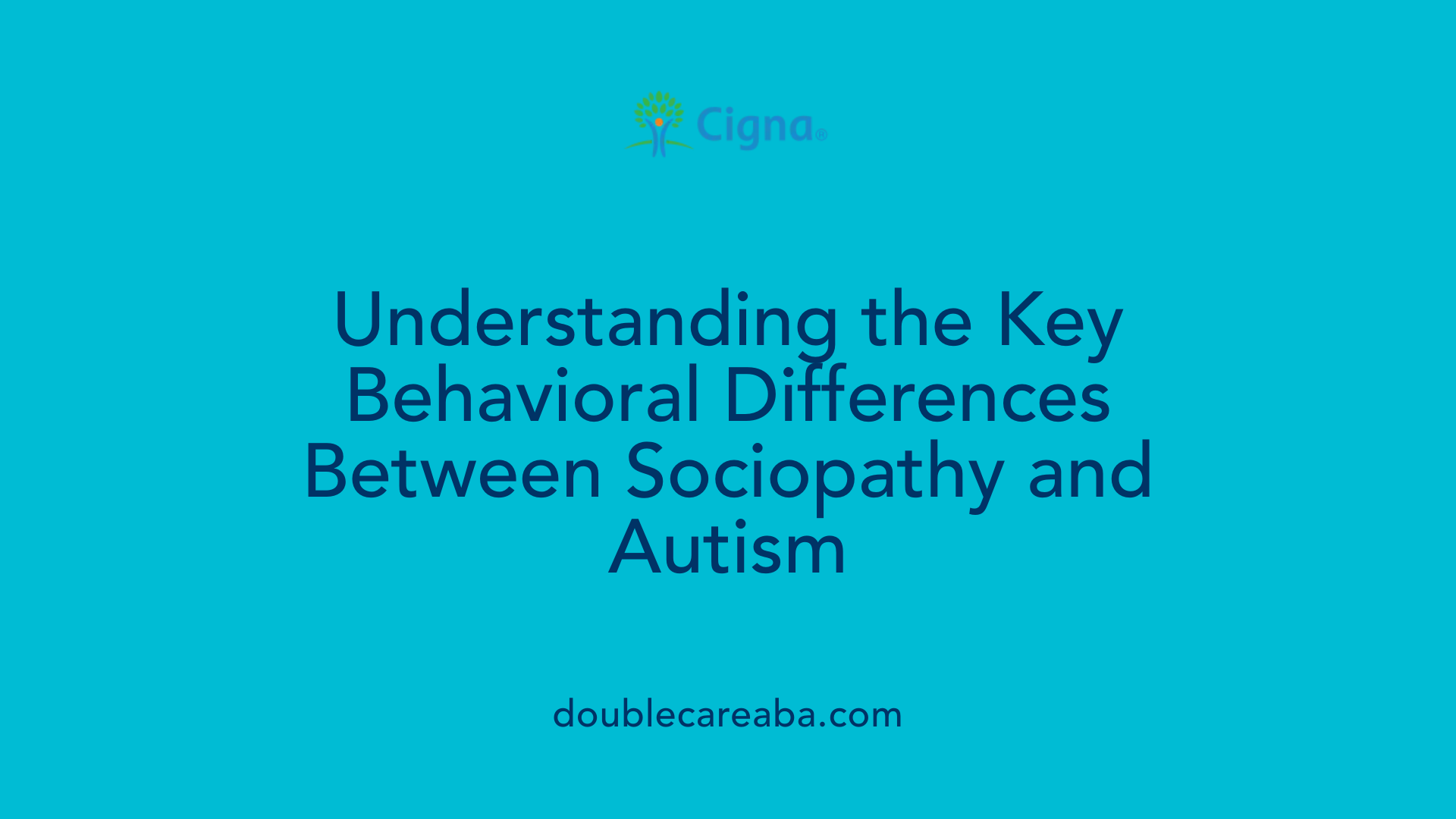 Understanding the Key Behavioral Differences Between Sociopathy and Autism