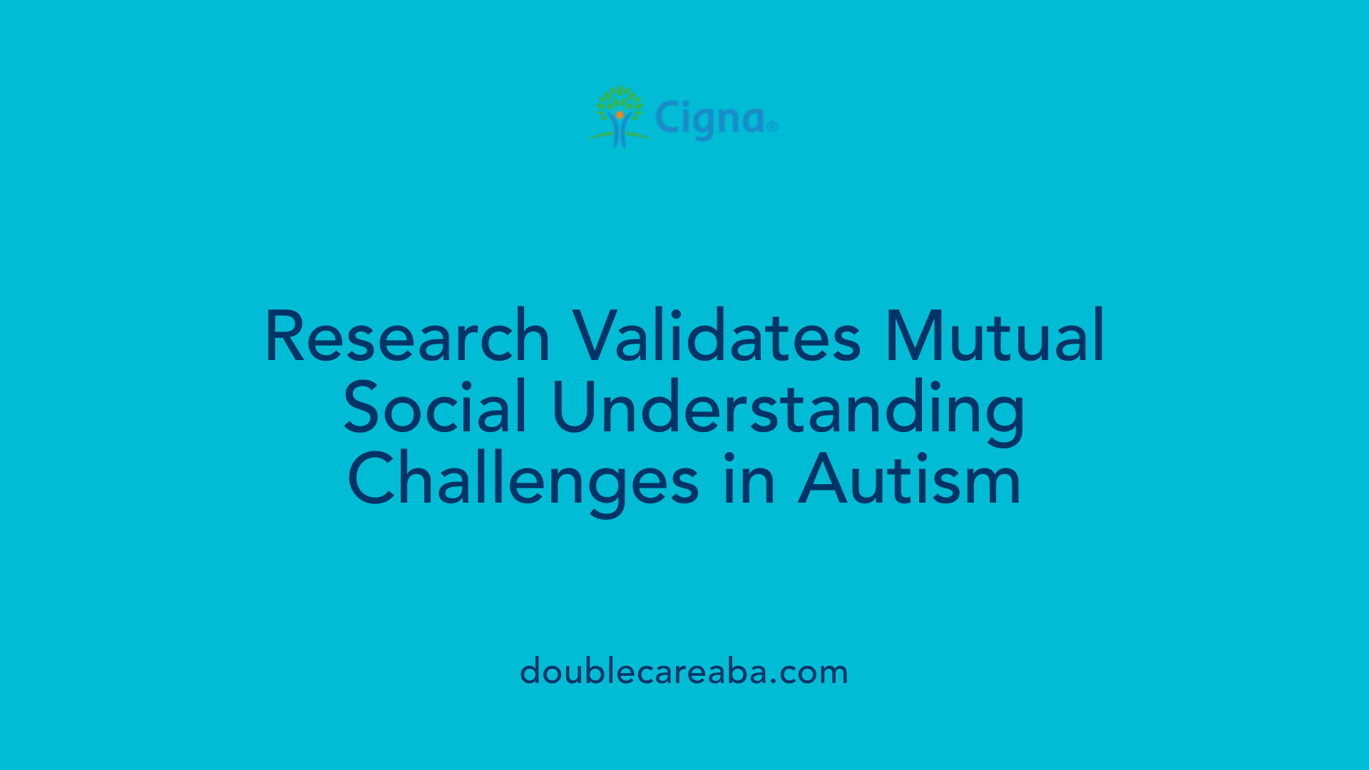 Research Validates Mutual Social Understanding Challenges in Autism