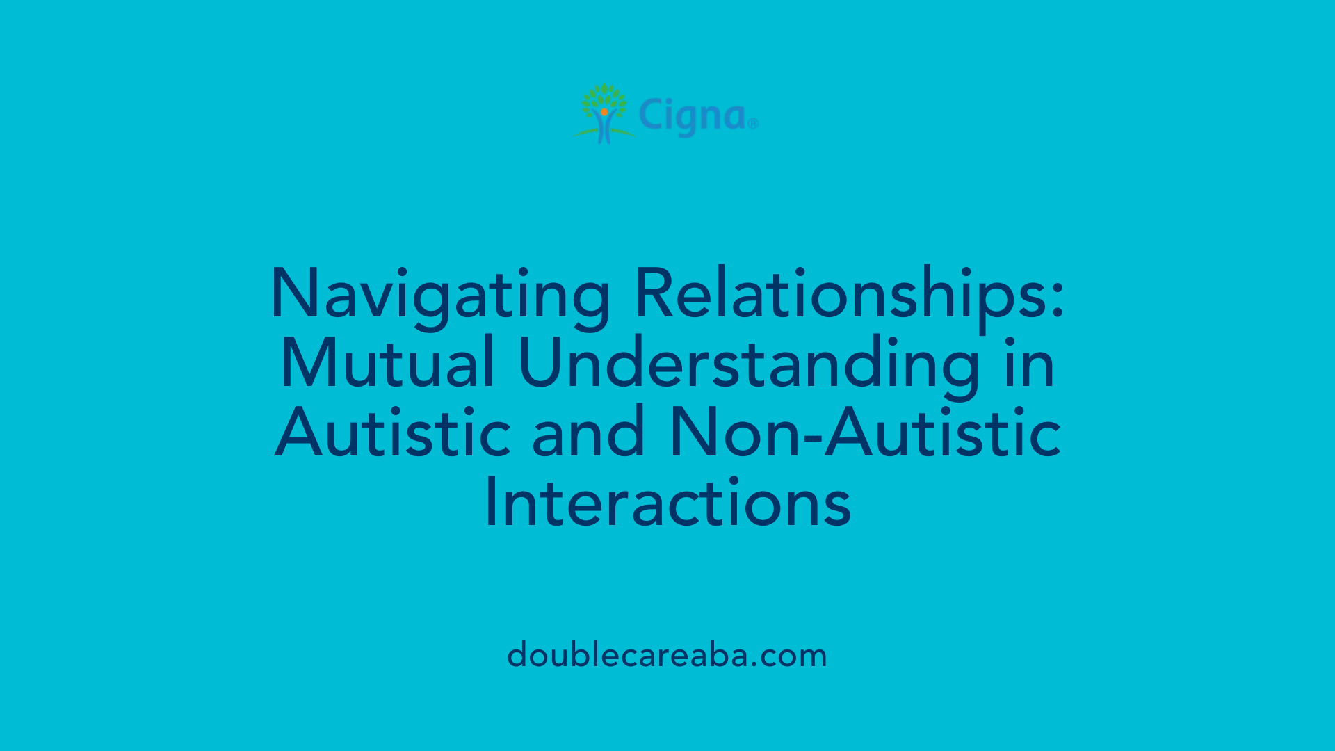 Navigating Relationships: Mutual Understanding in Autistic and Non-Autistic Interactions