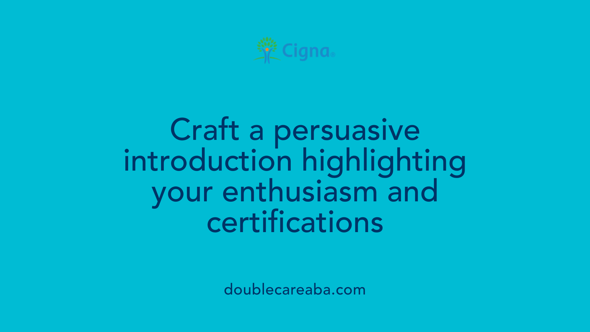 Craft a persuasive introduction highlighting your enthusiasm and certifications