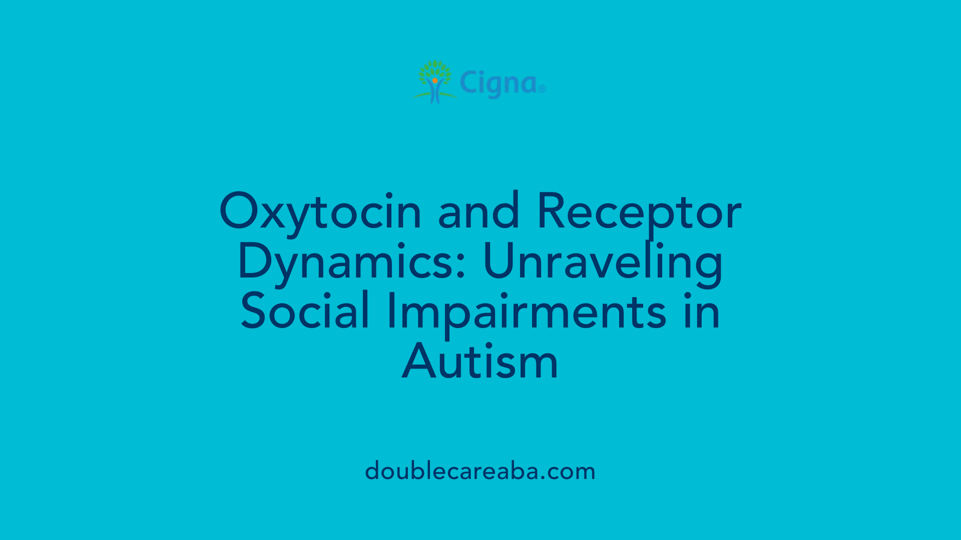 Oxytocin and Receptor Dynamics: Unraveling Social Impairments in Autism