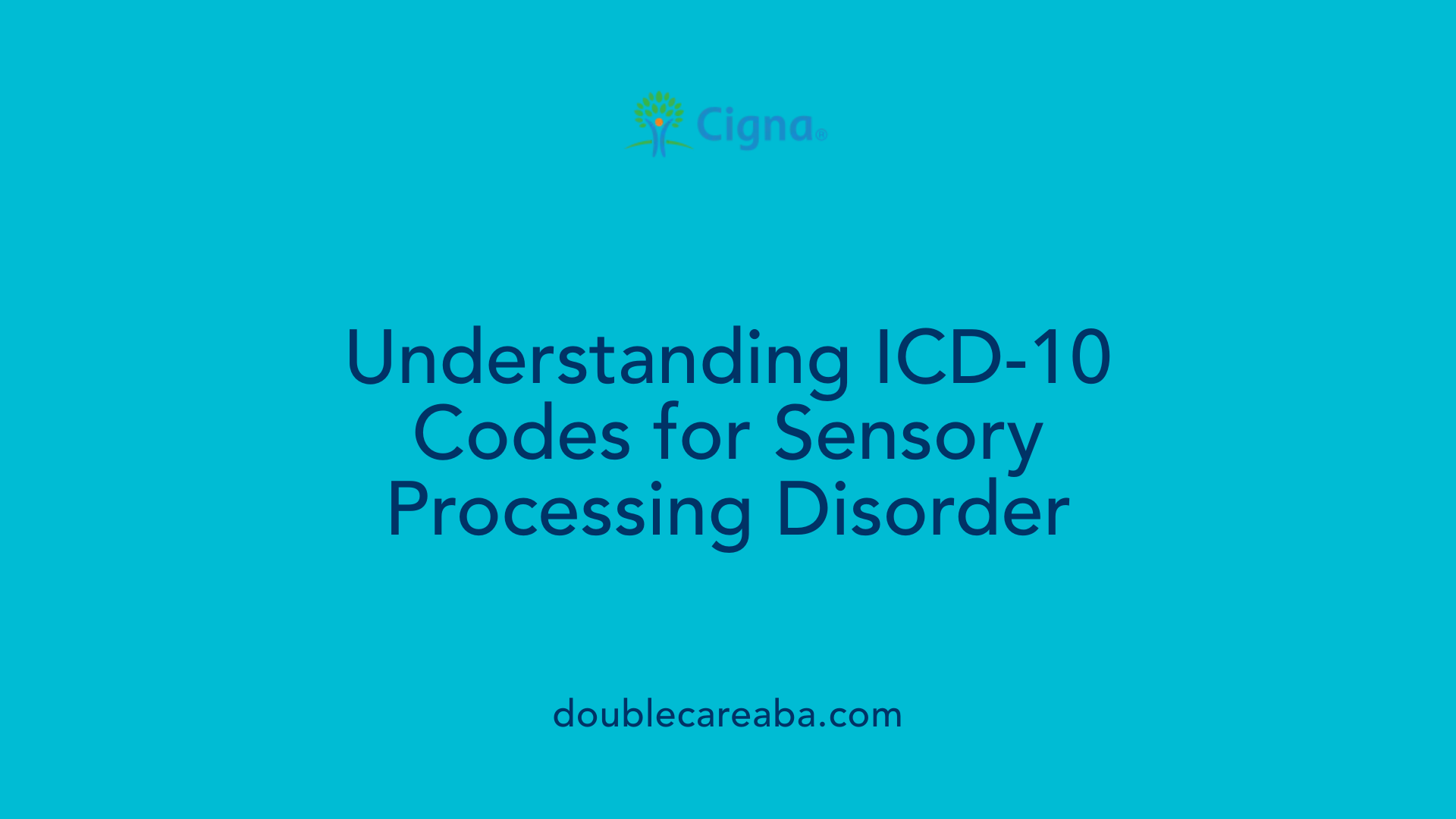 Understanding ICD-10 Codes for Sensory Processing Disorder
