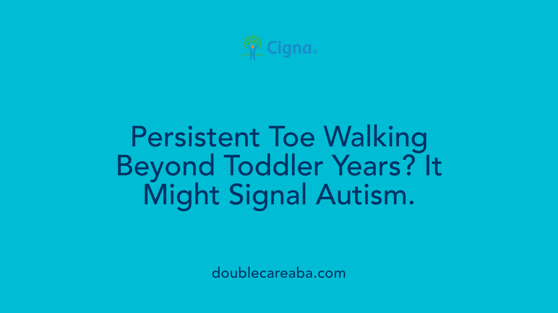 Persistent Toe Walking Beyond Toddler Years? It Might Signal Autism.