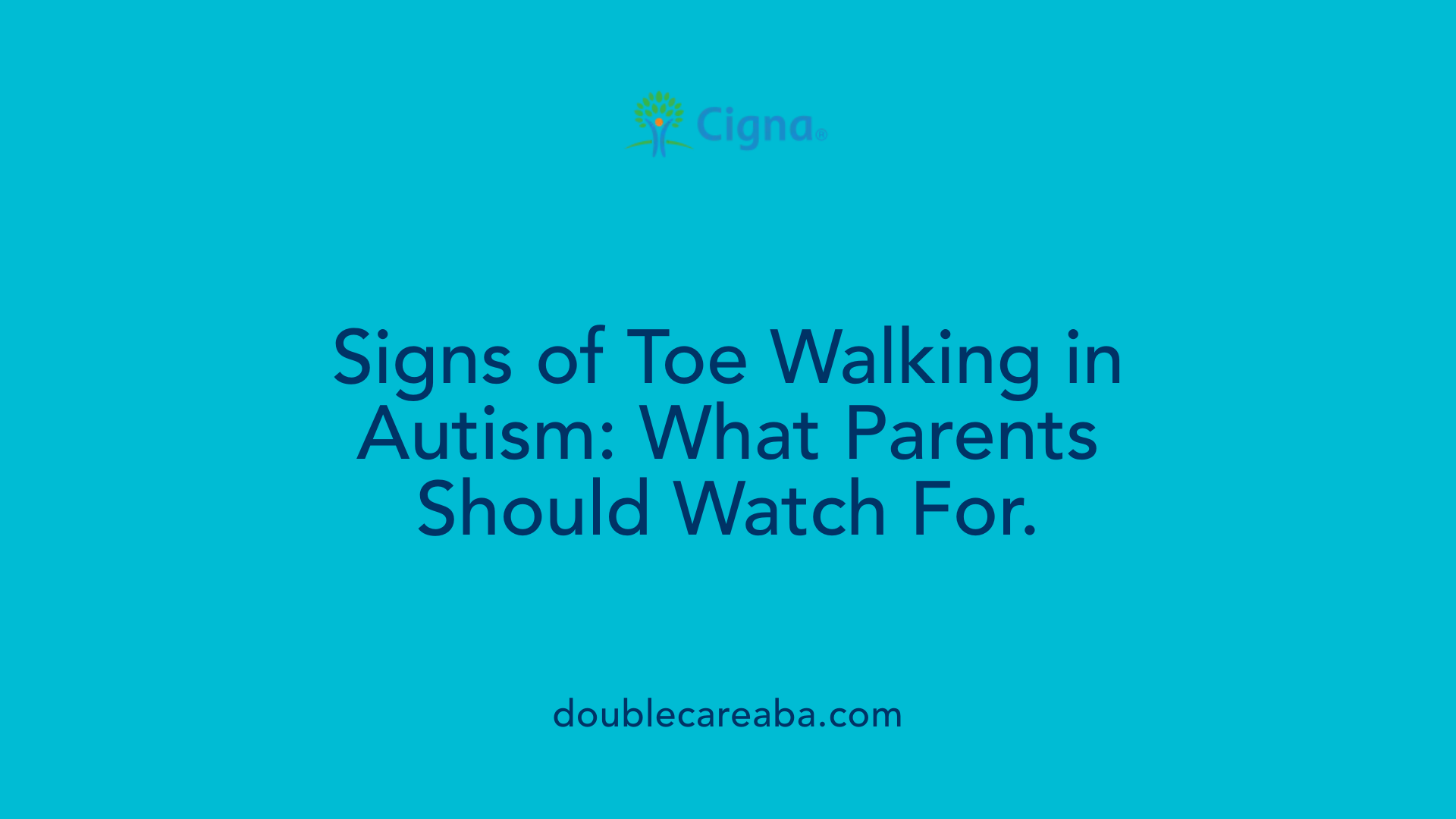 Signs of Toe Walking in Autism: What Parents Should Watch For.