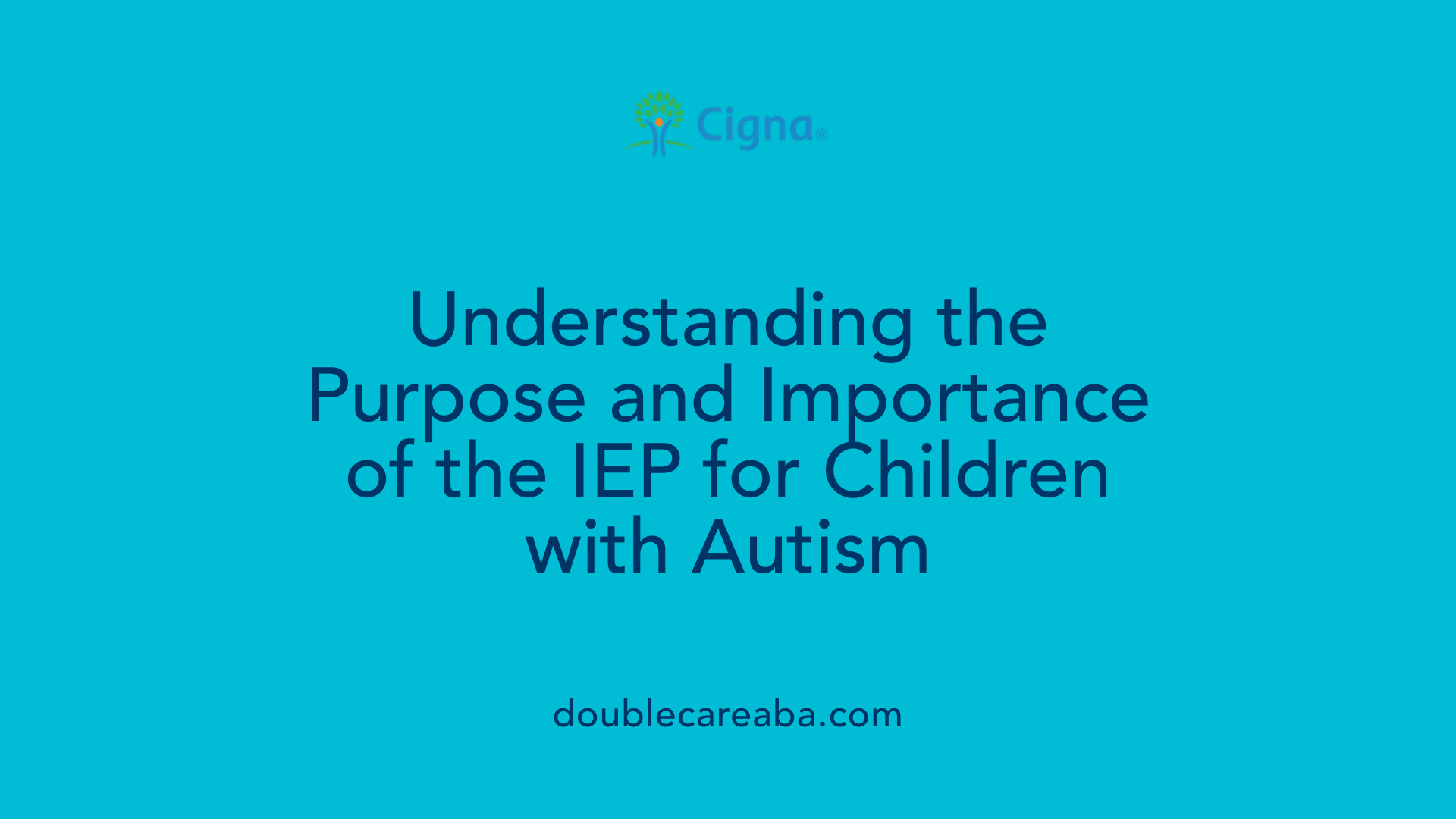Understanding the Purpose and Importance of the IEP for Children with Autism