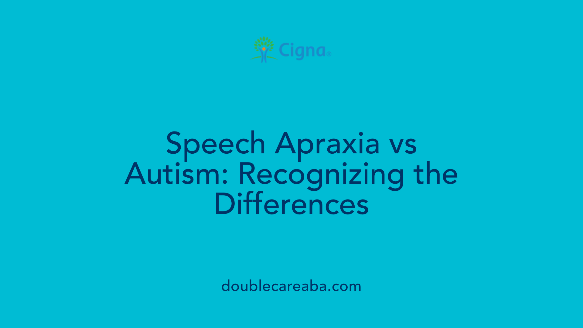 Speech Apraxia vs Autism: Recognizing the Differences