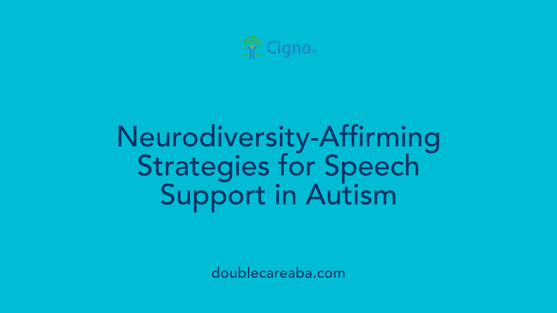 Neurodiversity-Affirming Strategies for Speech Support in Autism