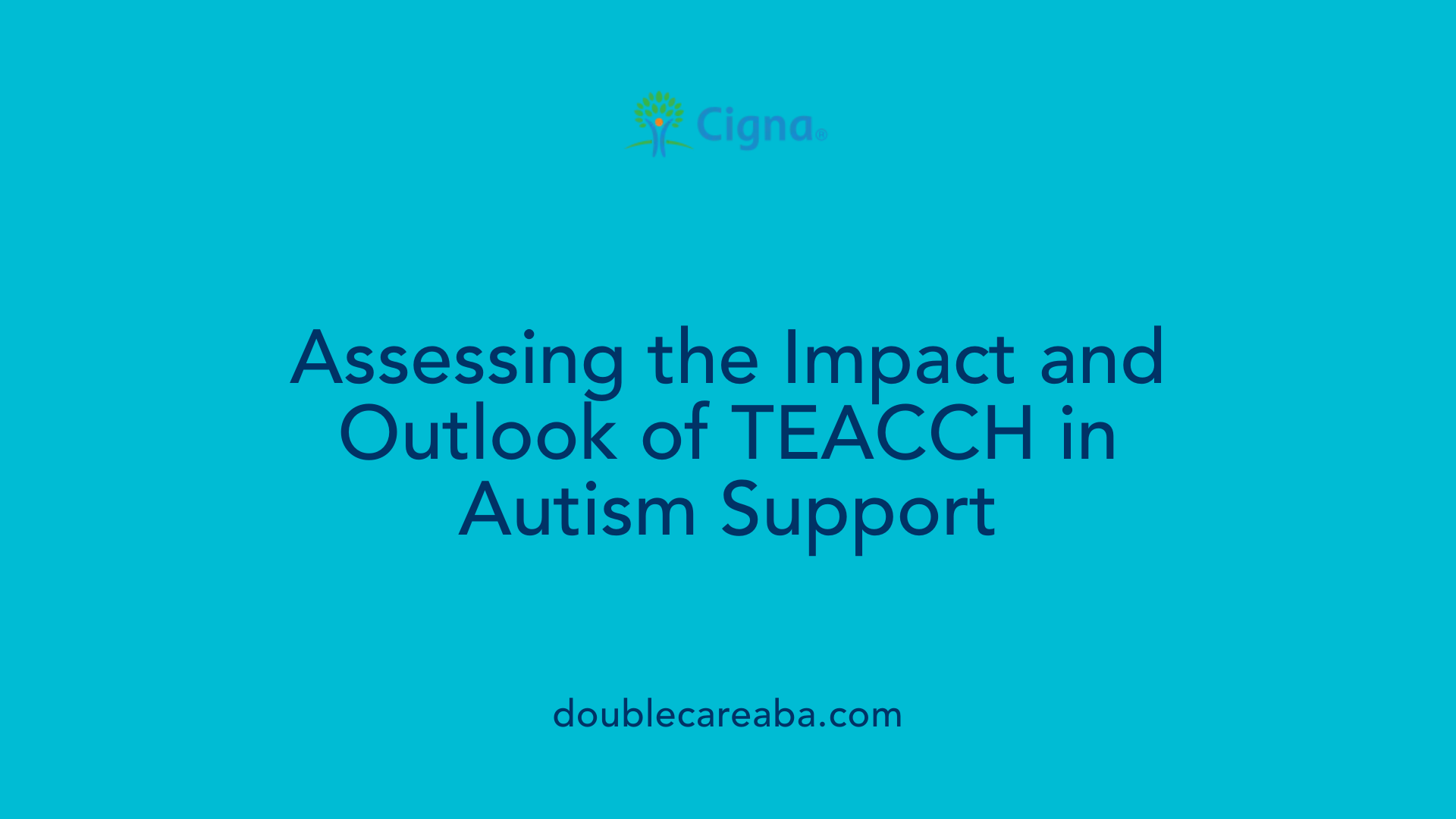 Assessing the Impact and Outlook of TEACCH in Autism Support