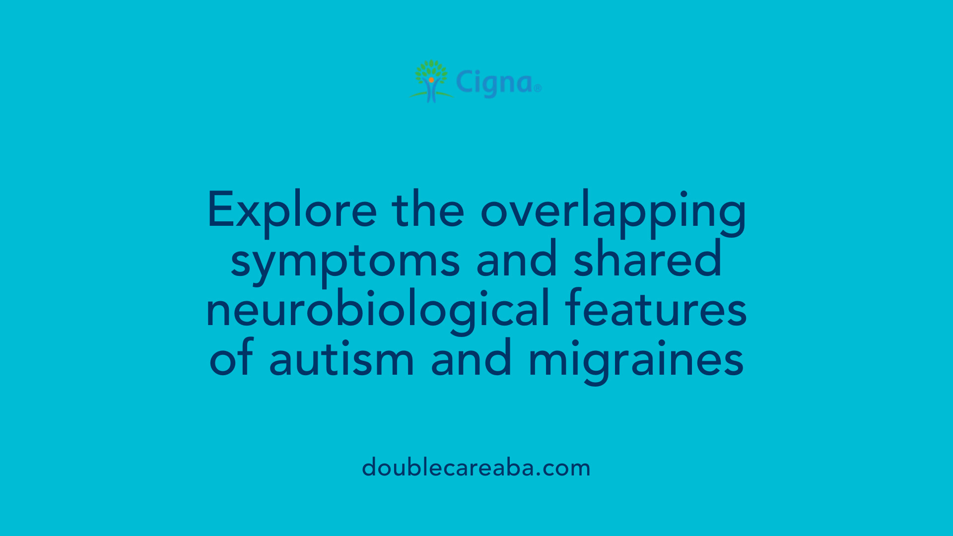 Explore the overlapping symptoms and shared neurobiological features of autism and migraines
