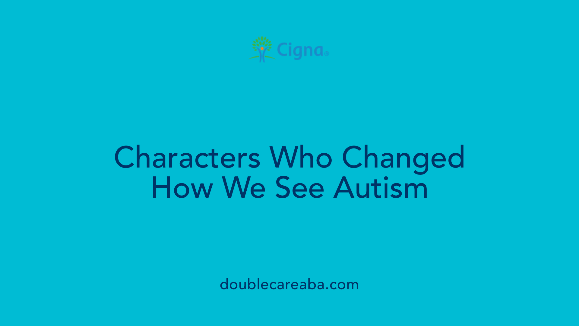 Characters Who Changed How We See Autism
