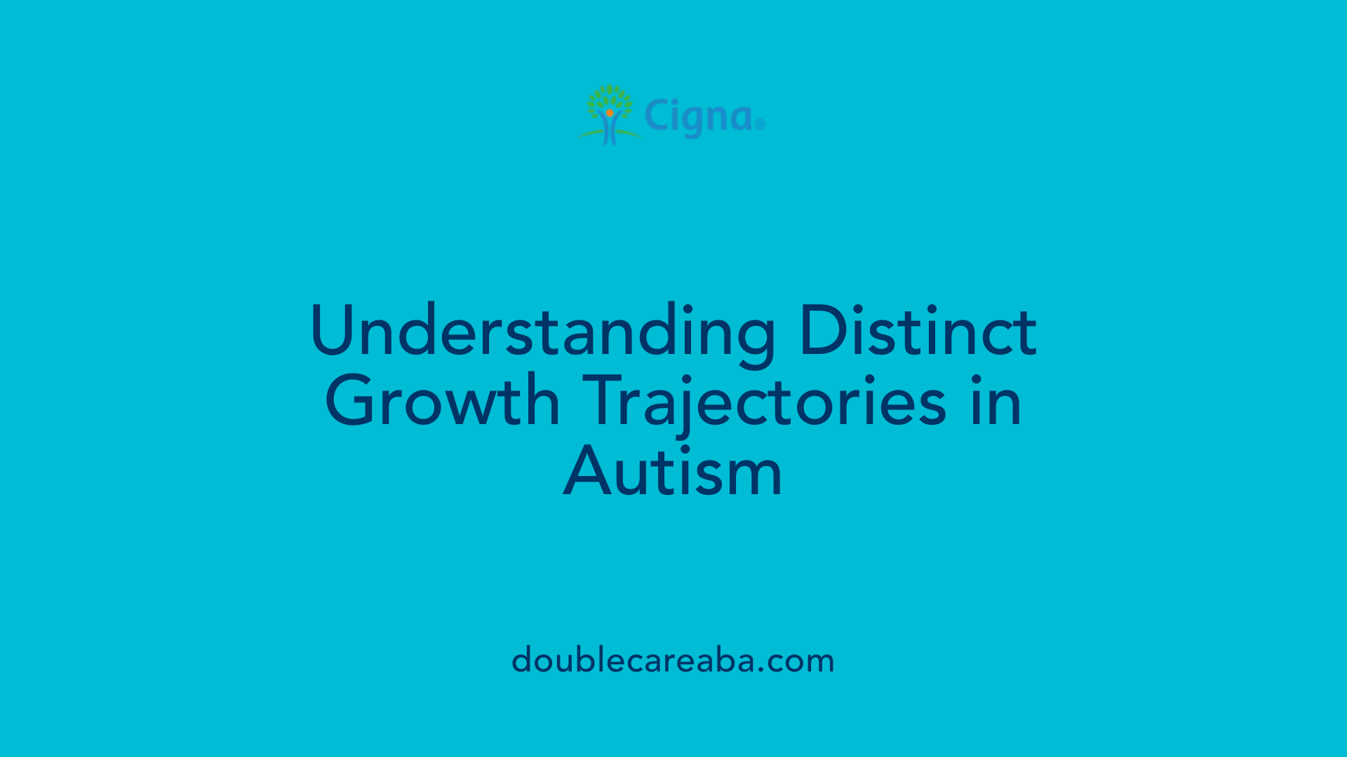 Understanding Distinct Growth Trajectories in Autism