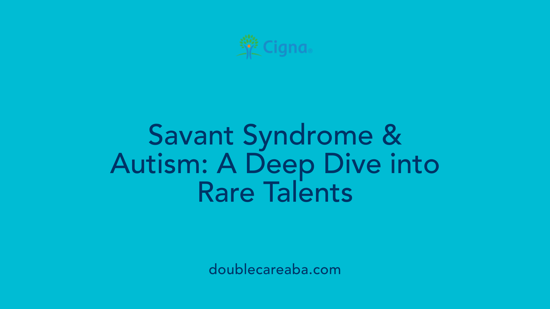 Savant Syndrome &amp; Autism: A Deep Dive into Rare Talents