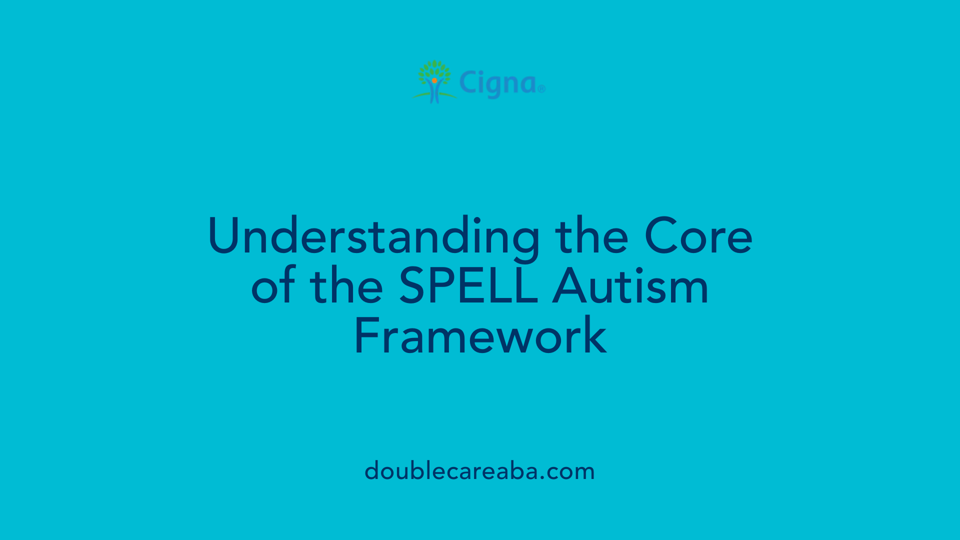 Understanding the Core of the SPELL Autism Framework