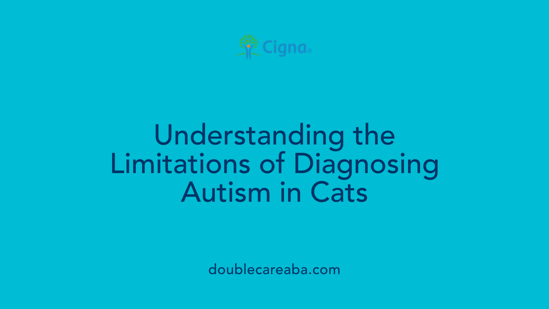 Understanding the Limitations of Diagnosing Autism in Cats