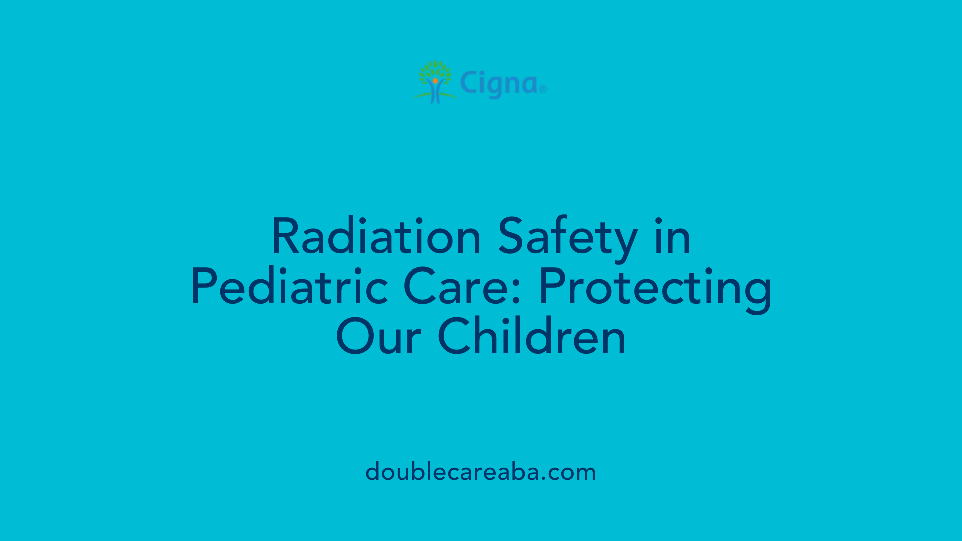 Radiation Safety in Pediatric Care: Protecting Our Children