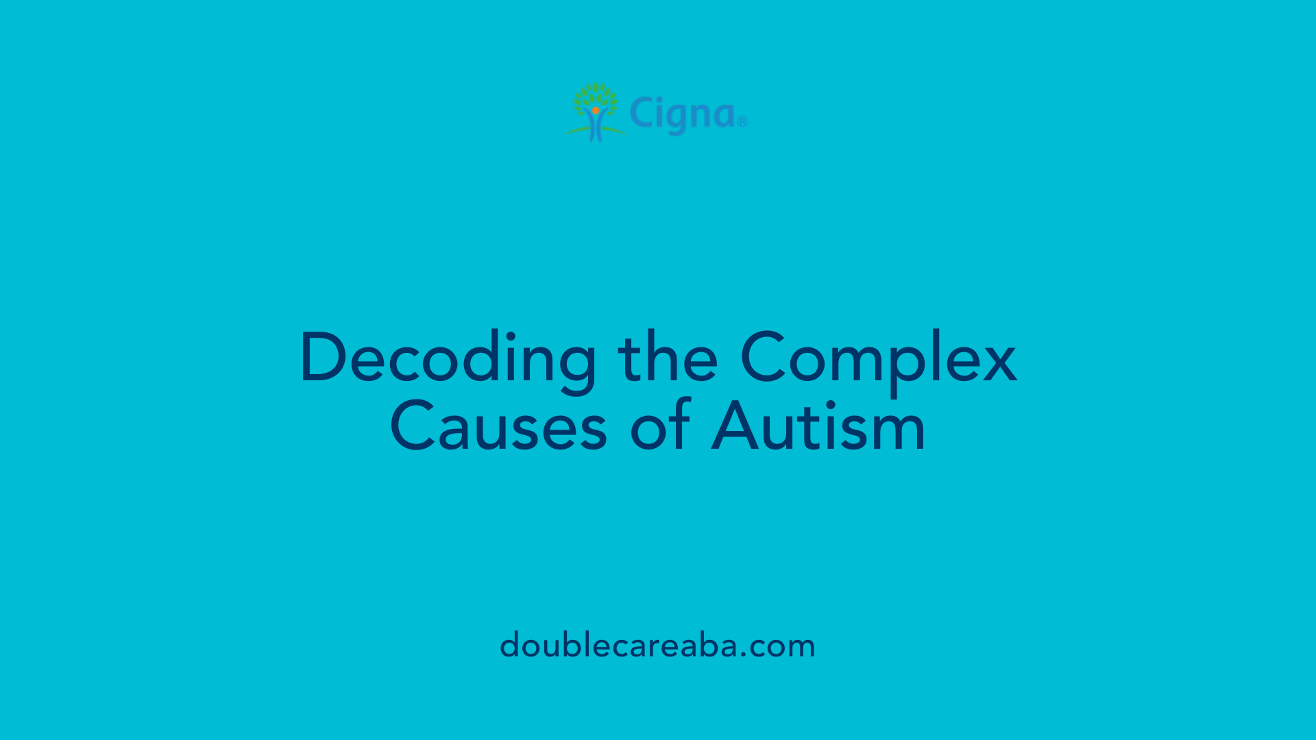 Decoding the Complex Causes of Autism