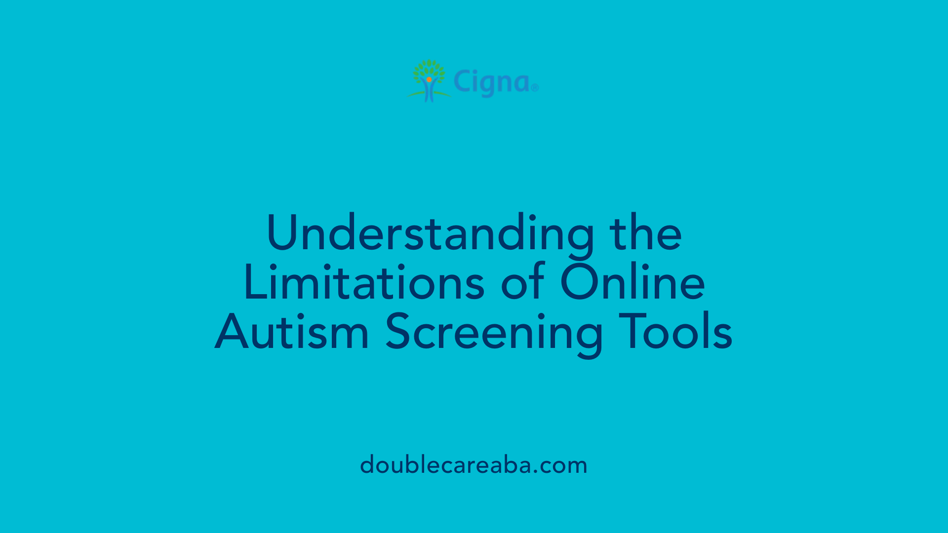 Understanding the Limitations of Online Autism Screening Tools