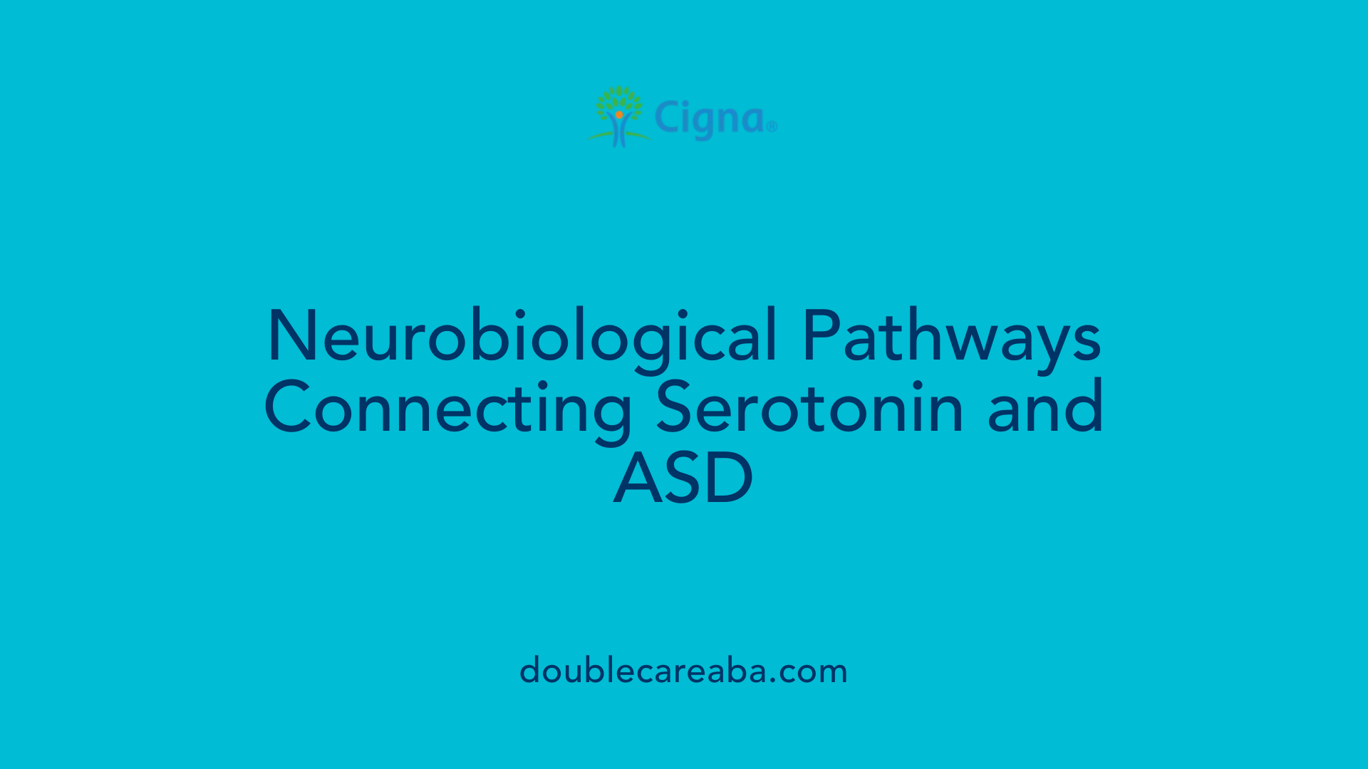Neurobiological Pathways Connecting Serotonin and ASD