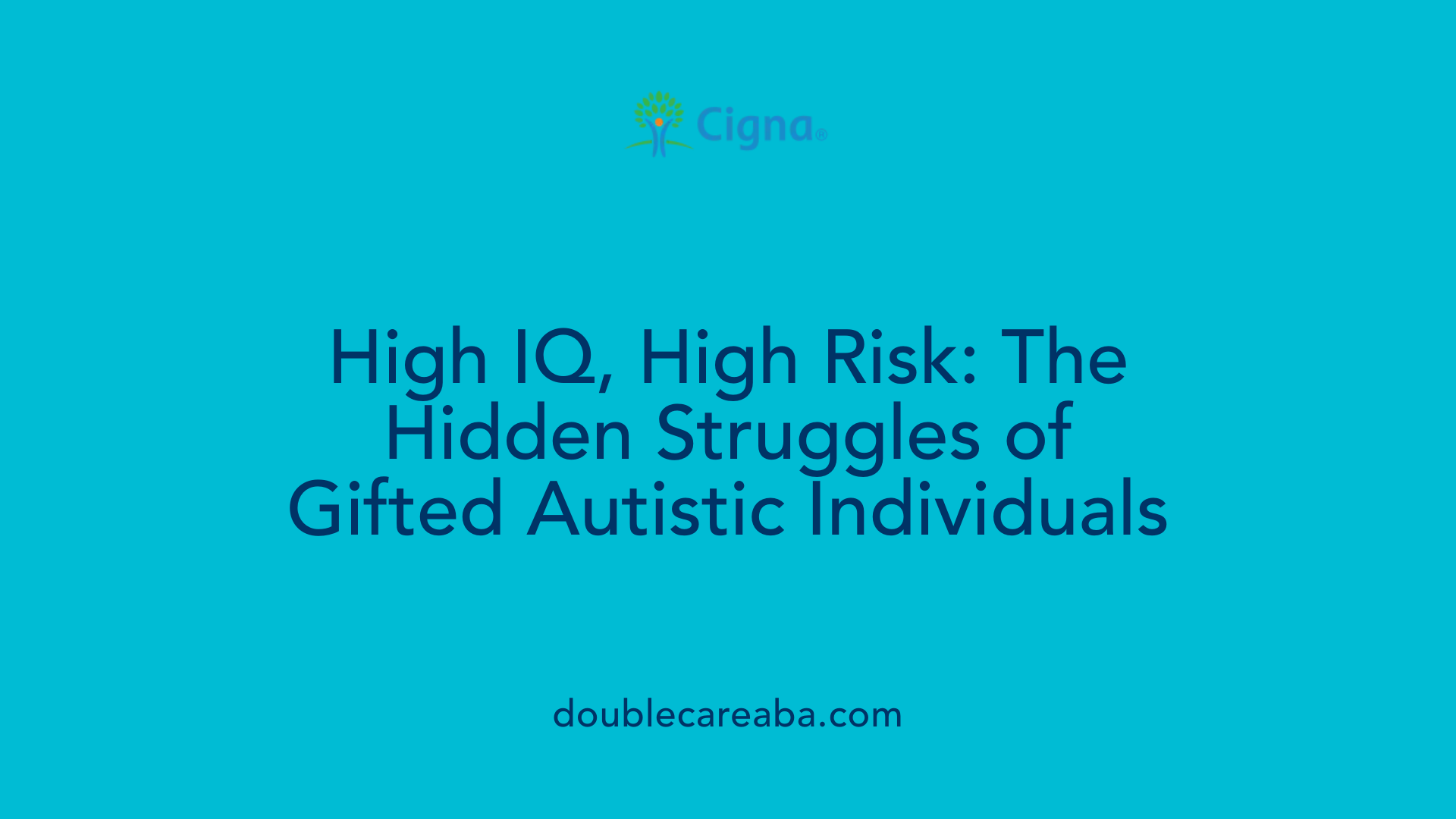 High IQ, High Risk: The Hidden Struggles of Gifted Autistic Individuals
