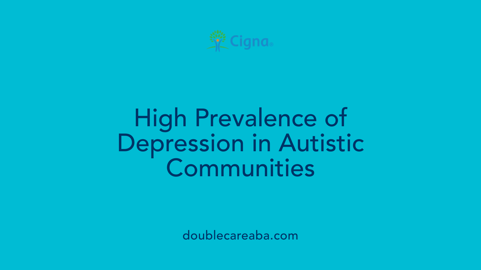 High Prevalence of Depression in Autistic Communities