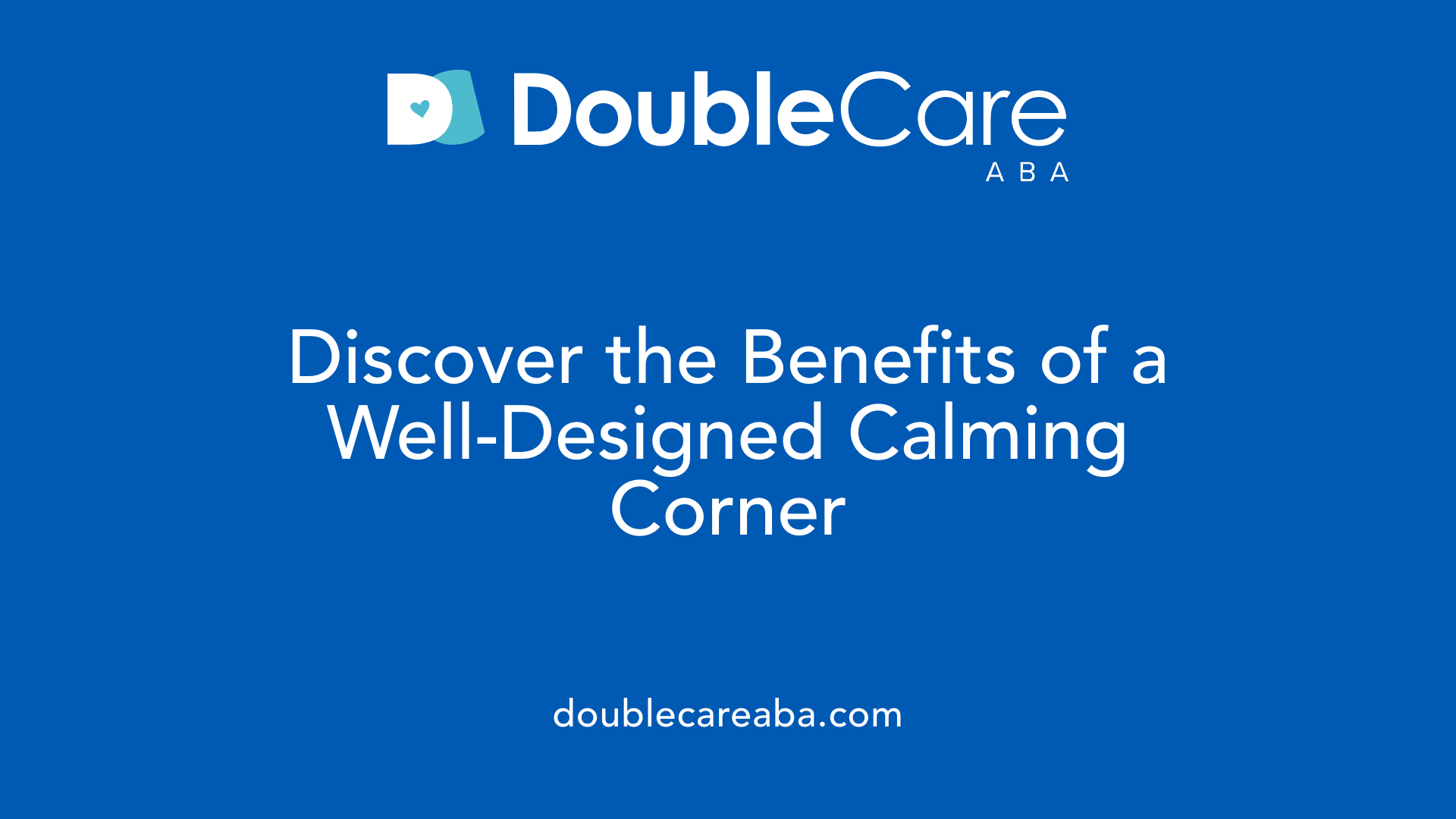 Discover the Benefits of a Well-Designed Calming Corner