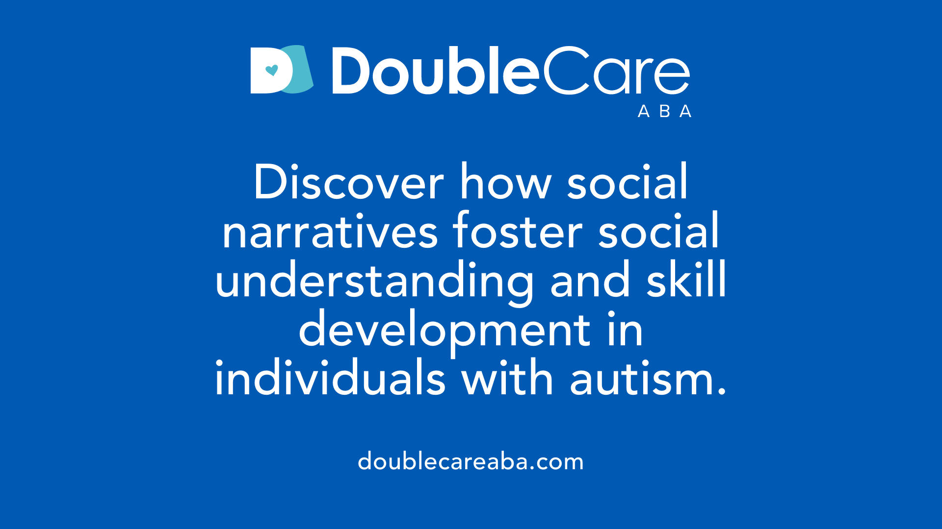 Discover how social narratives foster social understanding and skill development in individuals with autism.