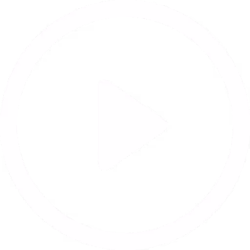 Ikona przycisku odtwarzania w białym okręgu