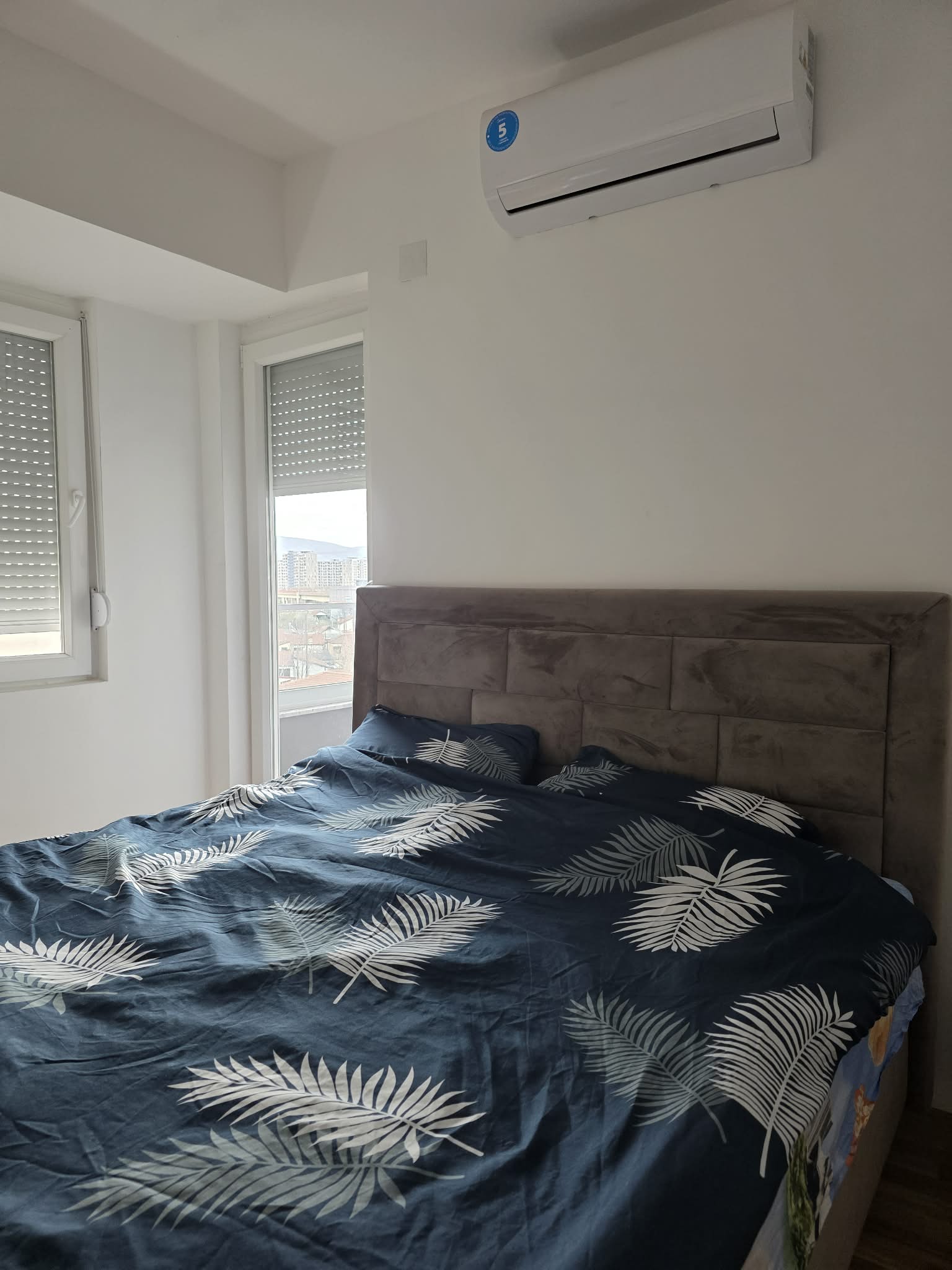 Comfortable bedrom in ST Central Home apartment in Skopje