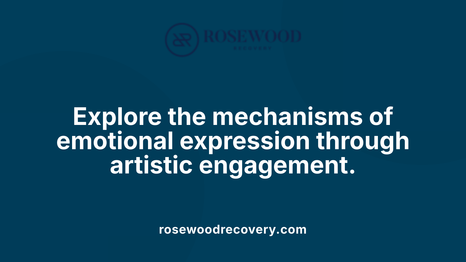 Explore the mechanisms of emotional expression through artistic engagement.