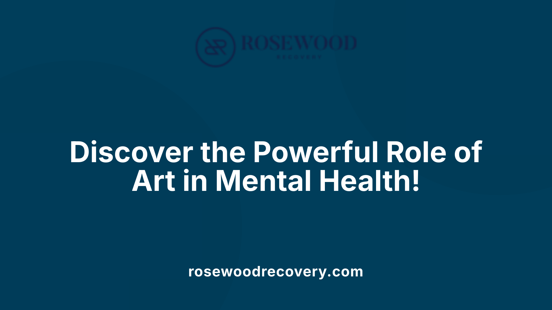 Discover the Powerful Role of Art in Mental Health!