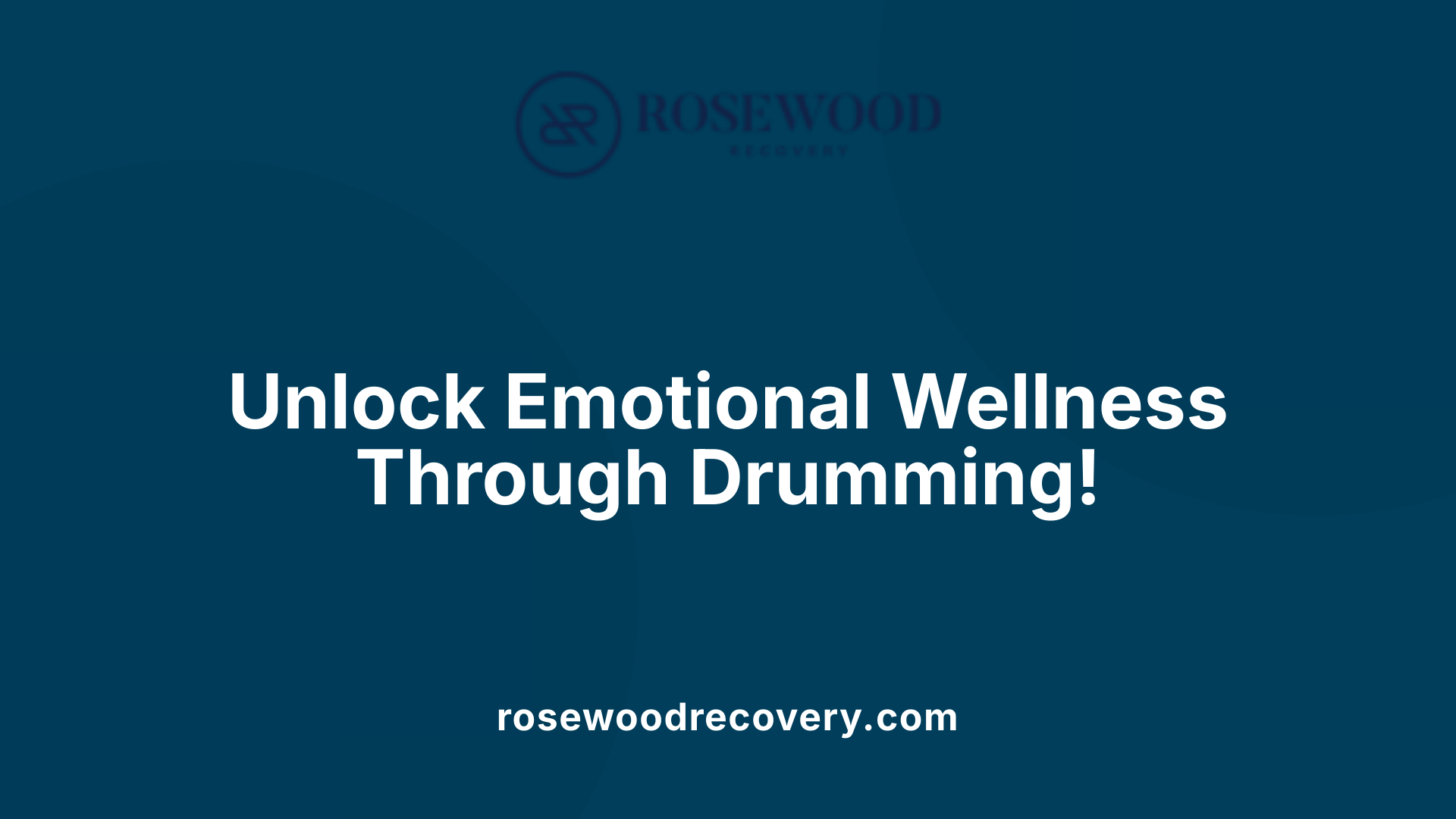 Unlock Emotional Wellness Through Drumming!