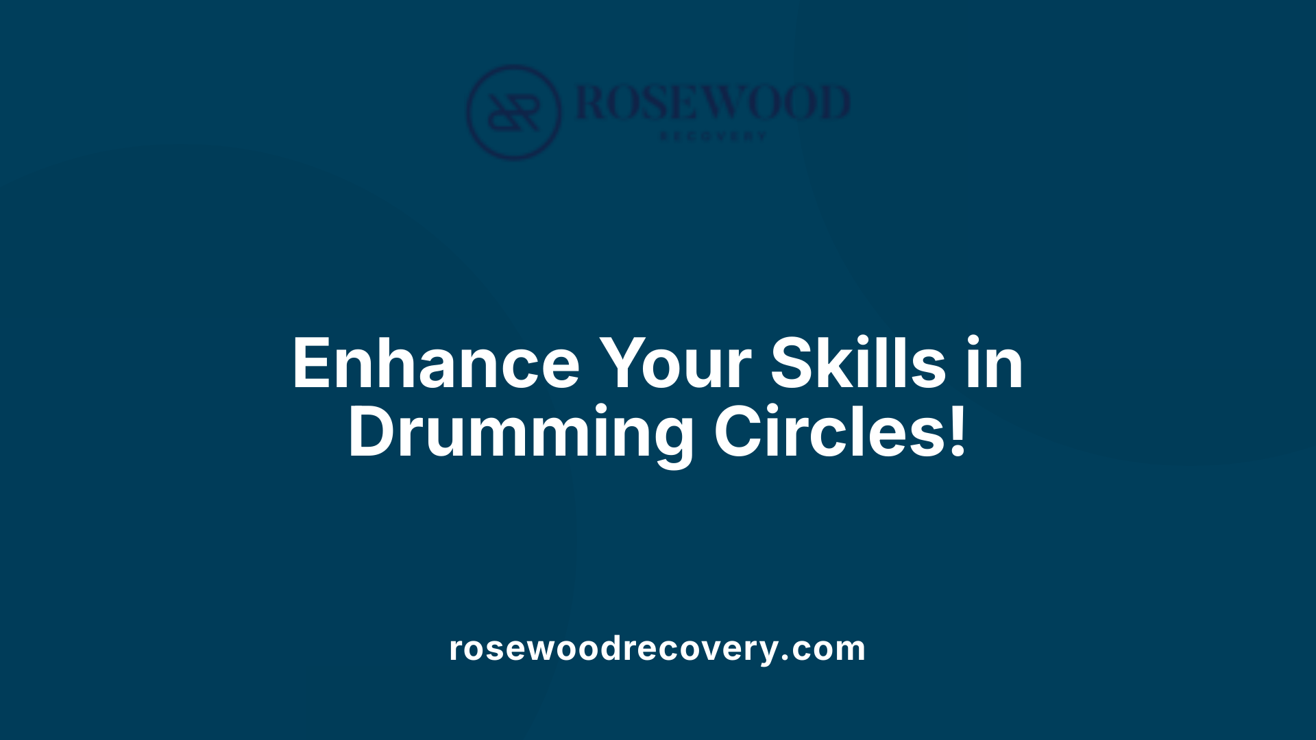 Enhance Your Skills in Drumming Circles!