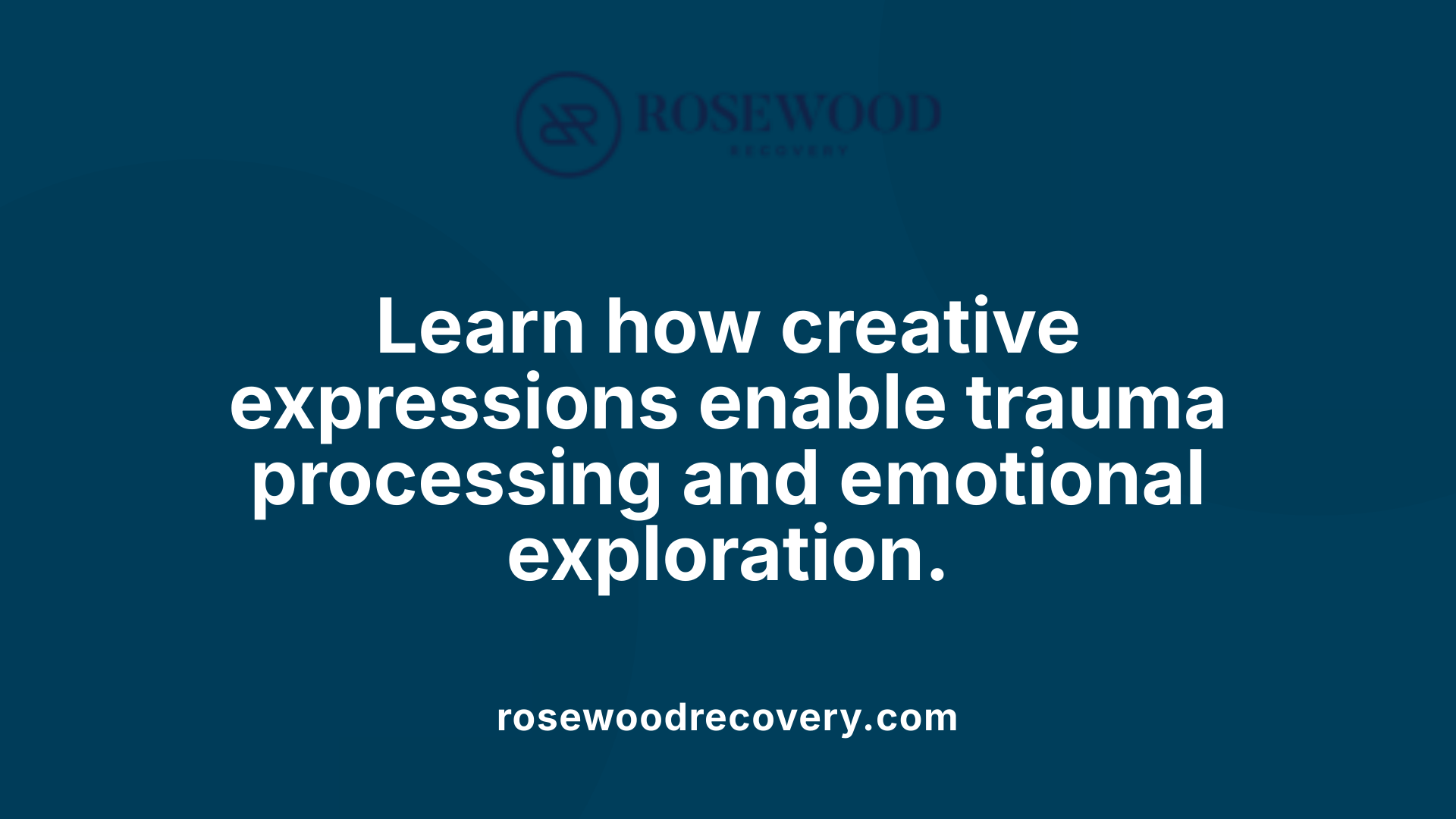 Learn how creative expressions enable trauma processing and emotional exploration.