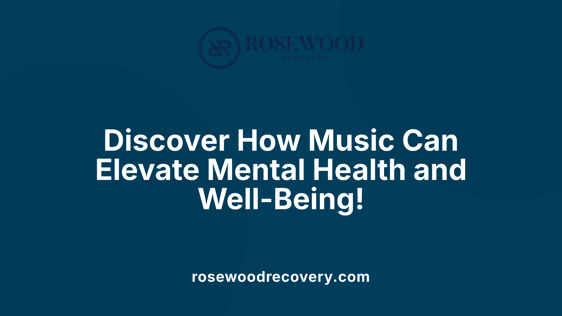 Discover How Music Can Elevate Mental Health and Well-Being!