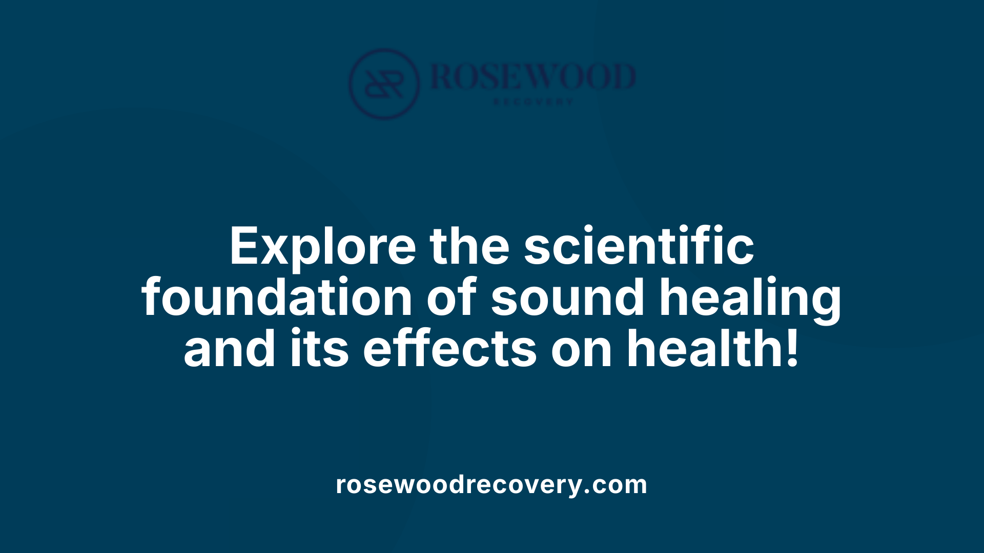 Explore the scientific foundation of sound healing and its effects on health!