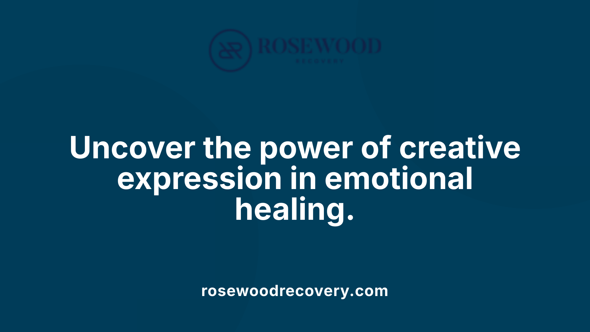 Uncover the power of creative expression in emotional healing.