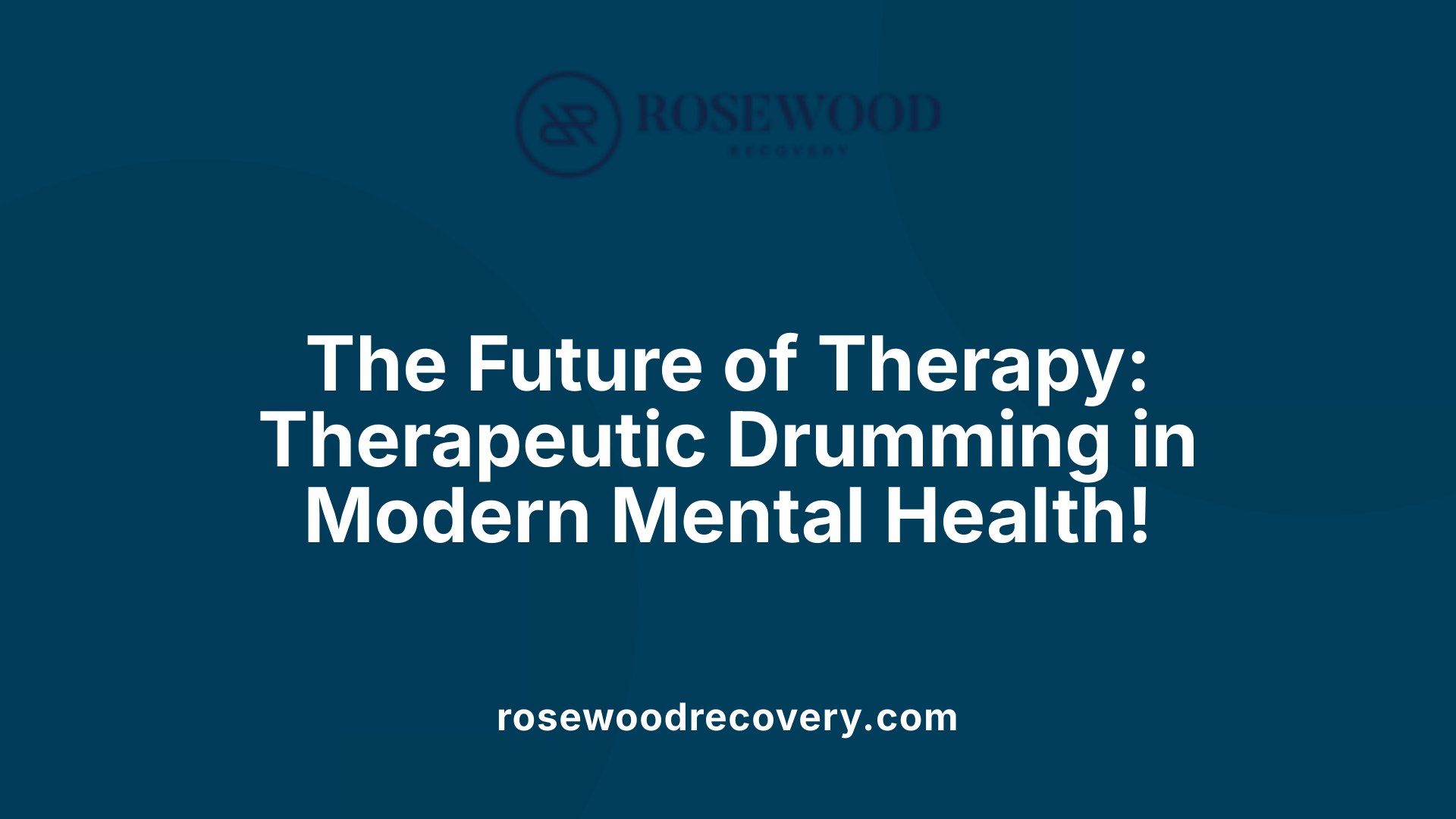 The Future of Therapy: Therapeutic Drumming in Modern Mental Health!