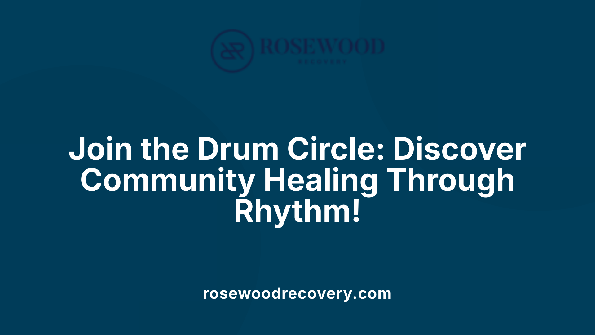 Join the Drum Circle: Discover Community Healing Through Rhythm!