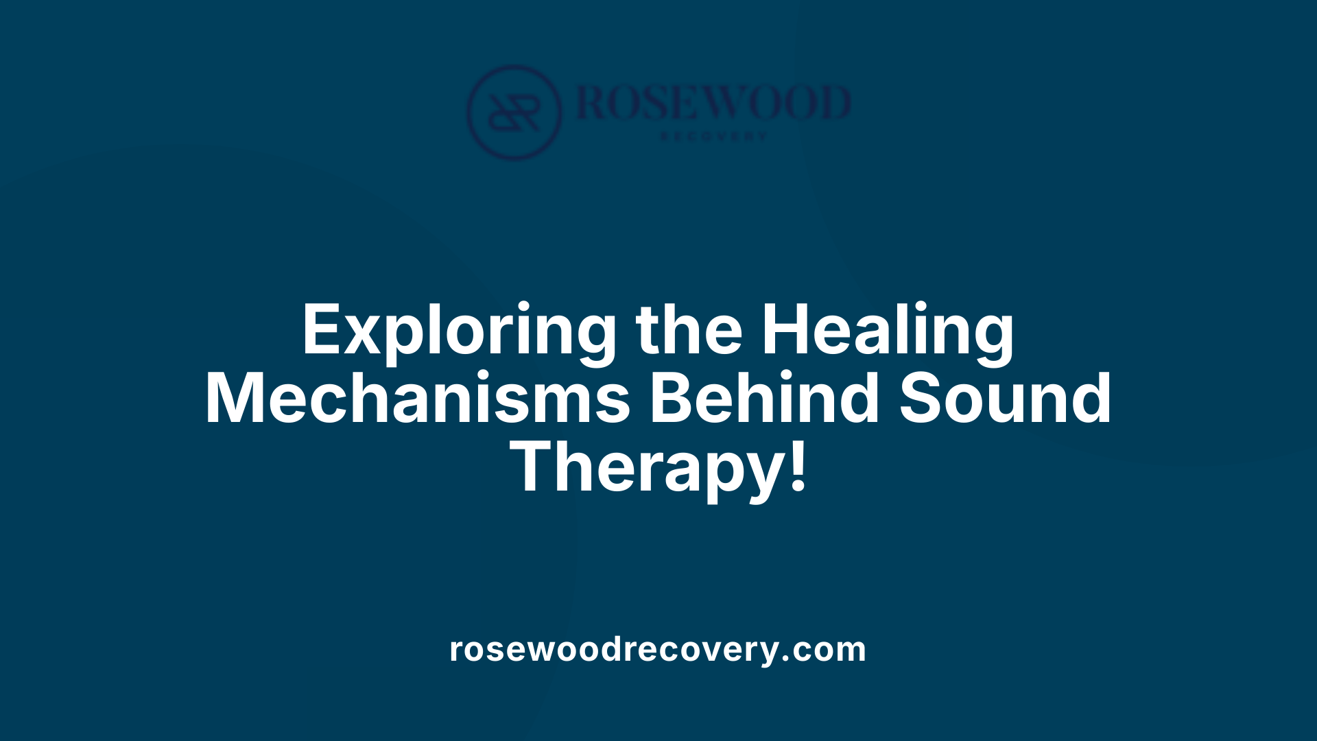 Exploring the Healing Mechanisms Behind Sound Therapy!