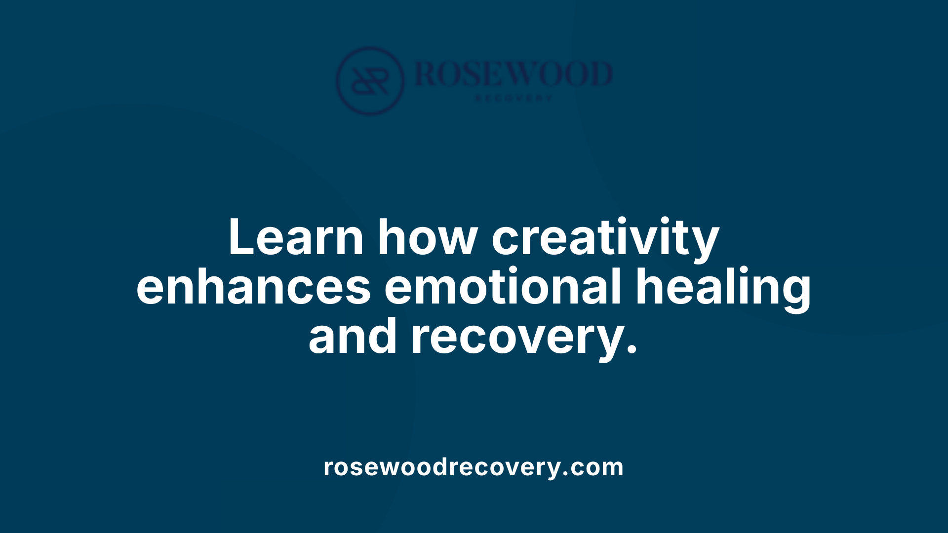 Learn how creativity enhances emotional healing and recovery.