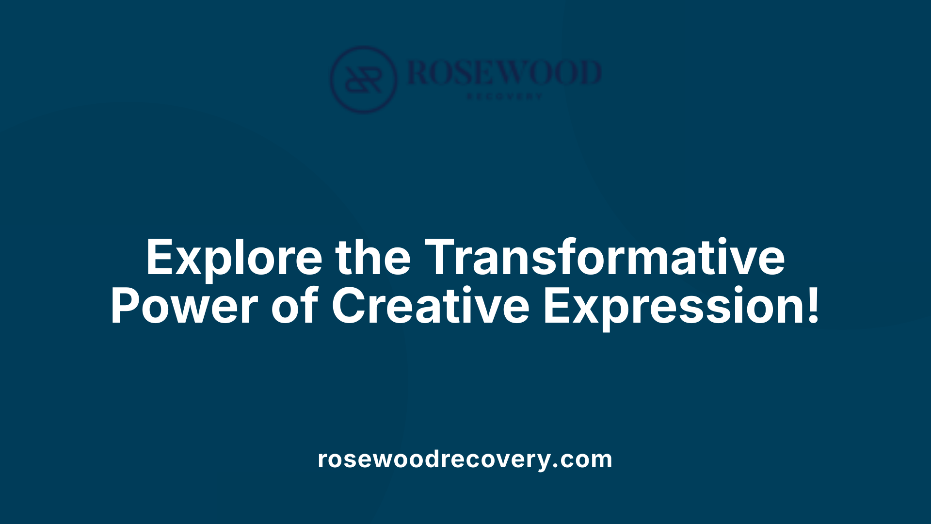 Explore the Transformative Power of Creative Expression!